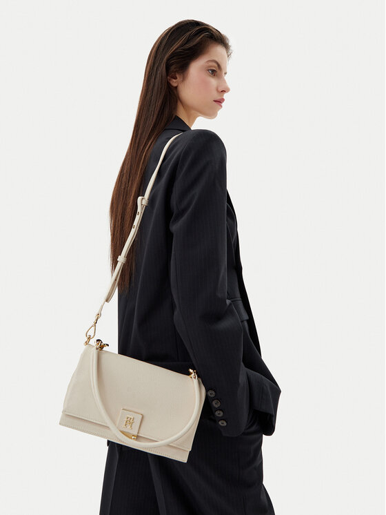 Tommy Hilfiger Tommy Hilfiger Rankinė Th Her Med Crossover AW0AW17216 Smėlio