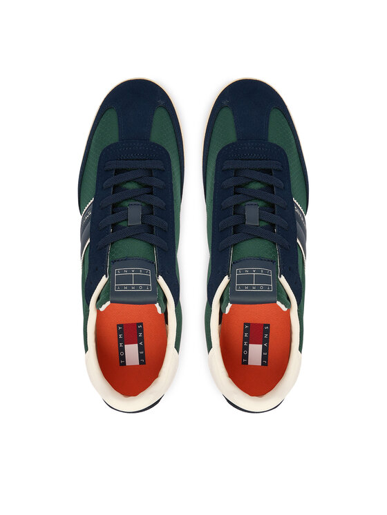 Tommy Jeans Tommy Jeans Sneakersy Tjm Retro Runner Cleated Winter EM0EM01664 Tmavomodrá
