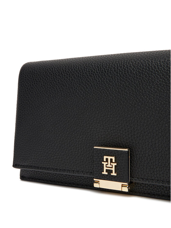 Tommy Hilfiger Tommy Hilfiger Kabelka Th Her Mini Crossover AW0AW17949 Čierna