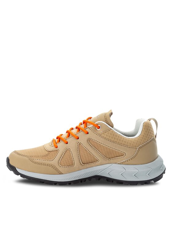 Jack Wolfskin Jack Wolfskin Pārgājienu apavi Woodland 2 Texapore Low W 4051341 Bēšs