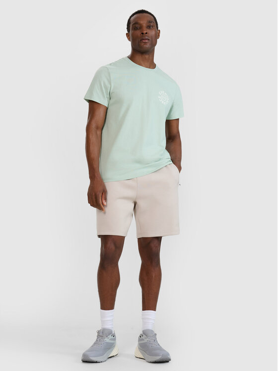 4F 4F T-Shirt A NEW ROAD AHEAD Turkusowy Regular Fit