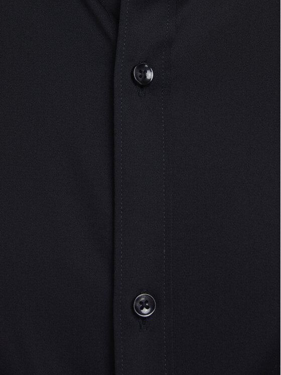 Jack&Jones Jack&Jones Krekls Parma 12097662 Melns Super Slim Fit