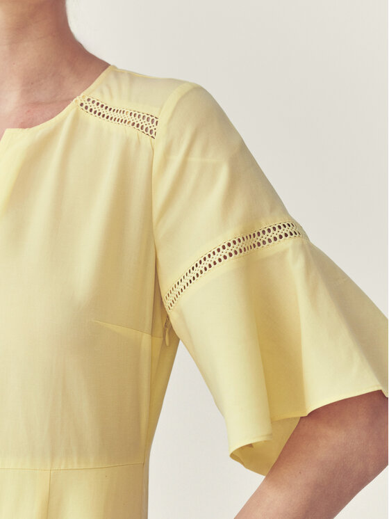 TATUUM TATUUM Sukienka codzienna BUSSA Szary Flare Fit