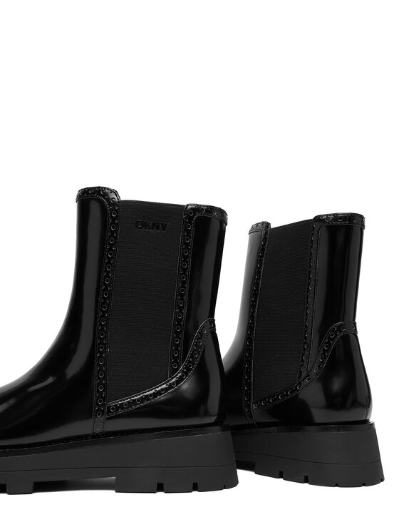 DKNY DKNY Bokacsizma Sanchit K4569875 Fekete