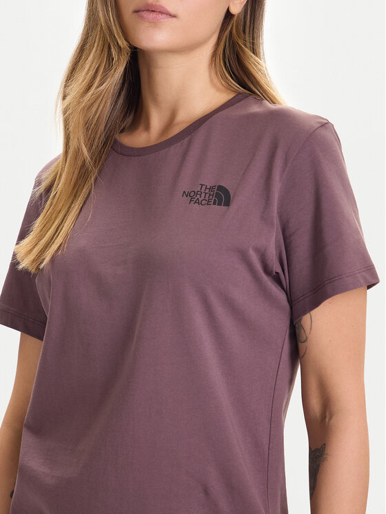 The North Face The North Face Marškinėliai Box Nse Edge Of Light NF0A8E3J Ruda Relaxed Fit