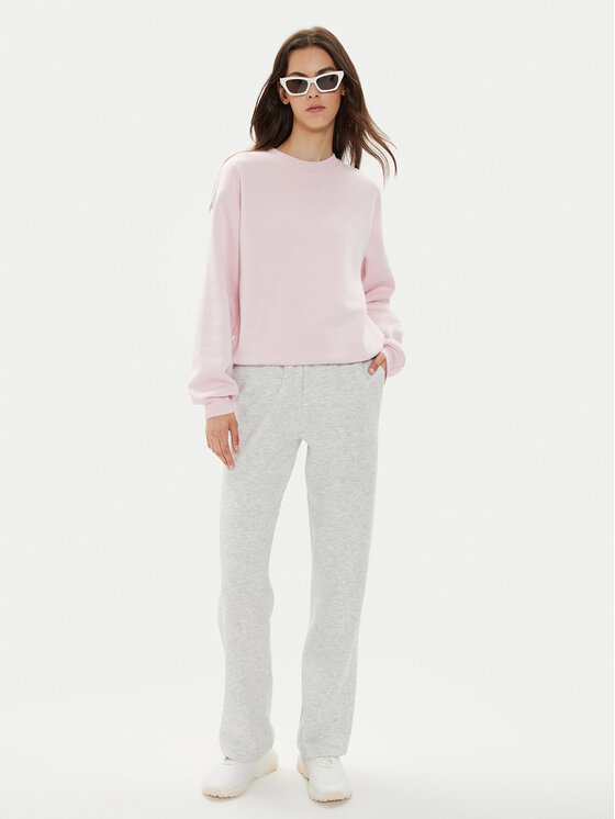 Gina Tricot Gina Tricot Felpa Basic 10943 Rosa Relaxed Fit