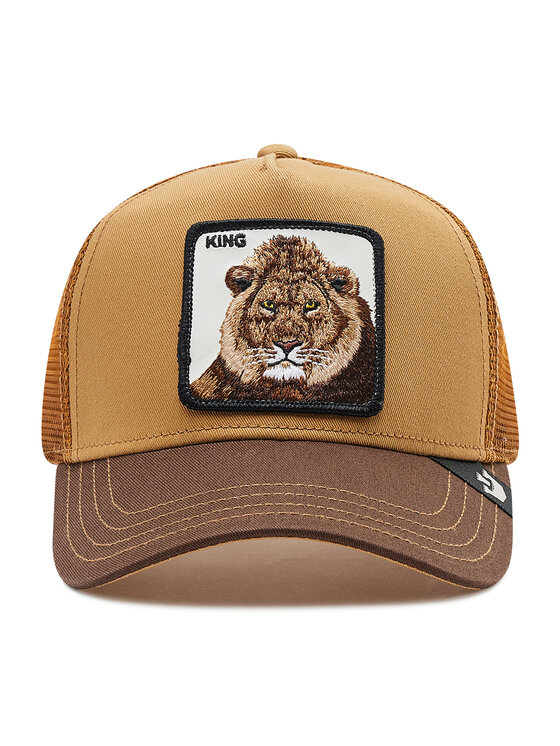 Goorin Bros Goorin Bros Czapka z daszkiem The King Lion 101-0388 Brązowy