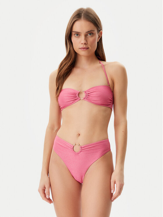 Guess Guess Bikini E4GJ16 KC632 Różowy Regular Fit