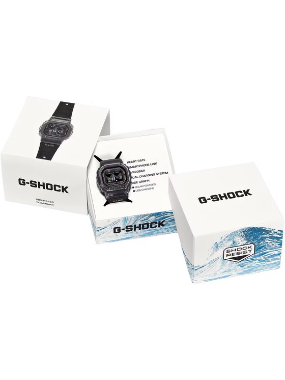 Casio Casio Zegarek GBX-H5600-1ER Czarny