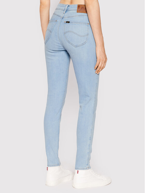Lee Lee Jeansy Scarlett L626OPLE 112318861 Błękitny Slim Fit