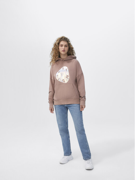 Sprandi Sprandi Bluză SP22-BLD120 Maro Relaxed Fit