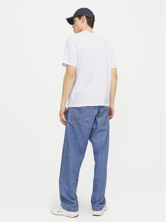 Jack & Jones Jack & Jones T-Shirt Logo 12254862 Biały Standard Fit