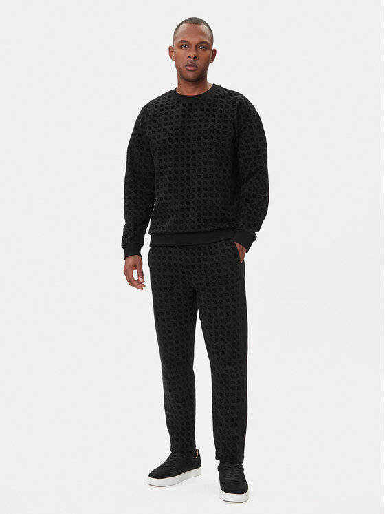 JOOP! JOOP! Majica dugih rukava 17 JJ-39Tamino 30047447 Crna Regular Fit