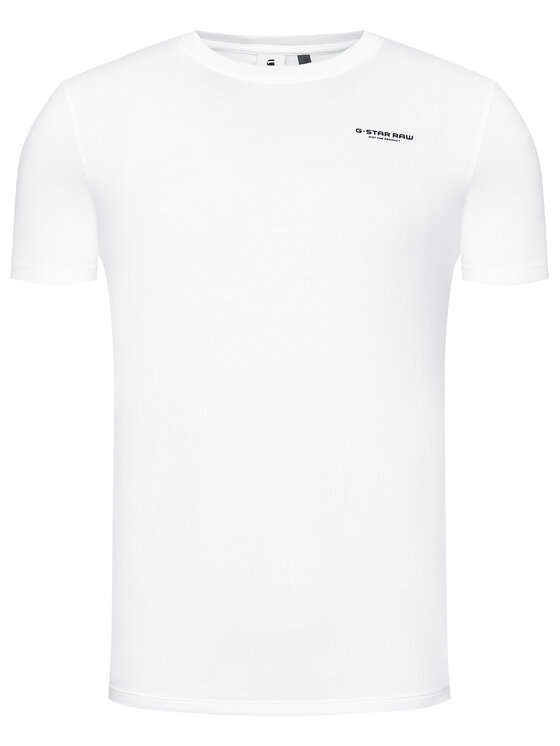 G-Star Raw G-Star Raw Marškinėliai Base D19070-C723-110 Balta Slim Fit