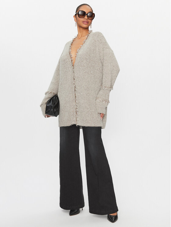 TWINSET TWINSET Дънки 232TP2462 Черен Over Fit