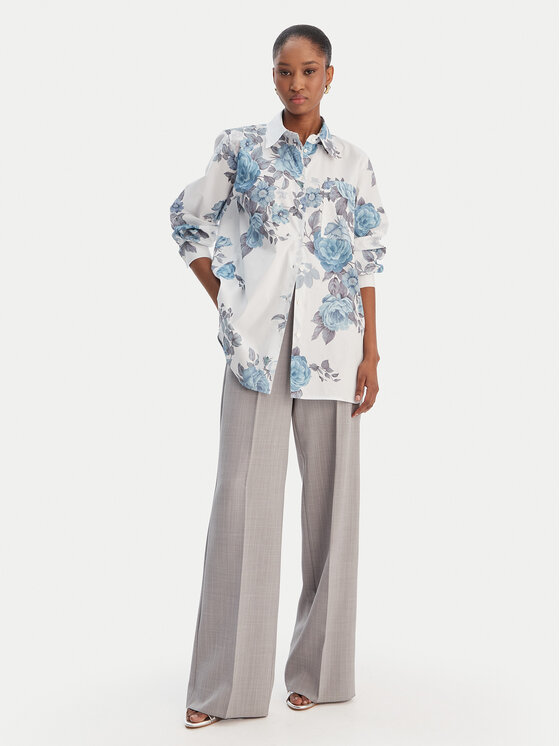 Marella Marella Krekls Amici 2613111101 Gaiši zils Regular Fit