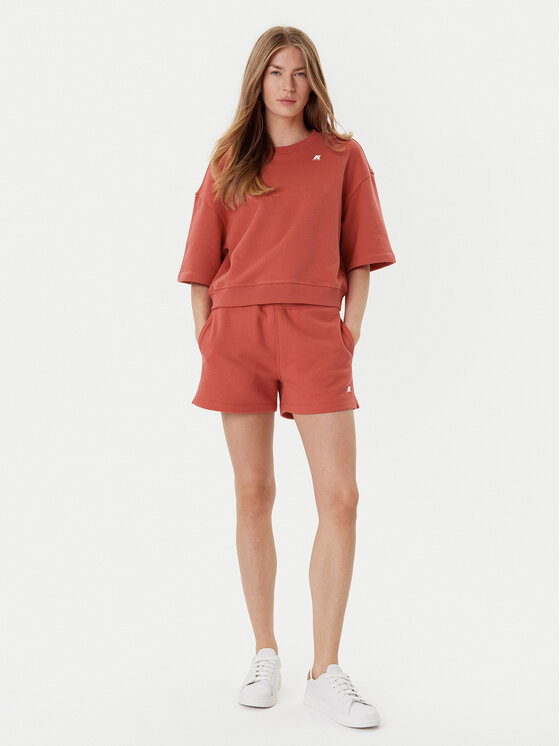 K-Way K-Way Суитшърт Gwen K7127ZW Червен Comfort Fit