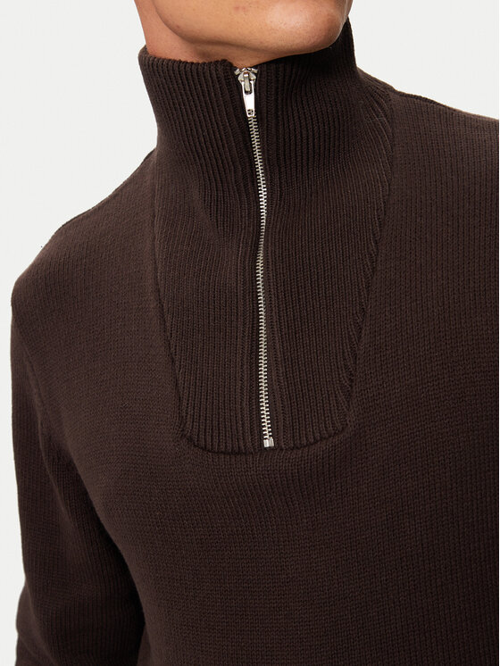Jack&Jones Jack&Jones Pulover Frederiksberg 12262055 Rjava Loose Fit