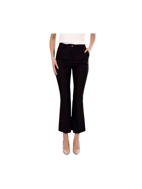 Yes Zee Yes Zee Pantaloni da donna Pantaloni donna Nero Regular Fit