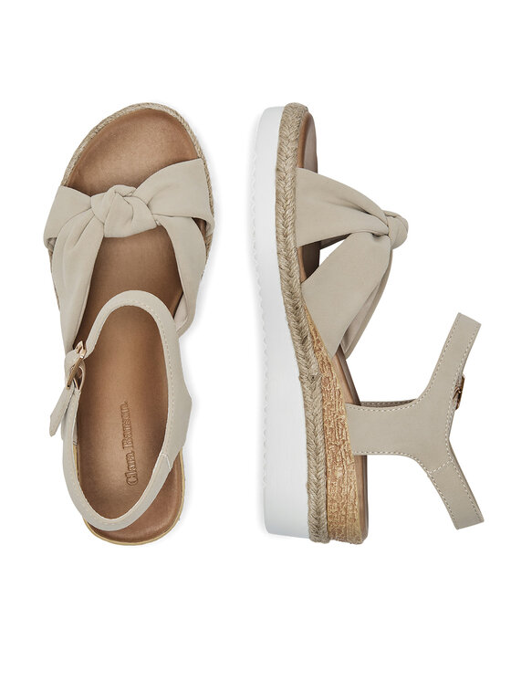 Clara Barson Clara Barson Espadrillid ALIA WS2189-30 Beež