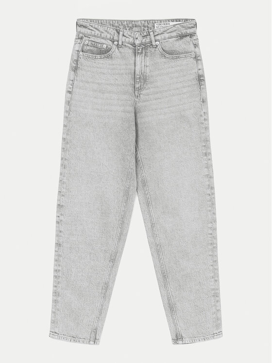 Vero Moda Vero Moda Jeansy Tessa 10308860 Szary Mom Fit
