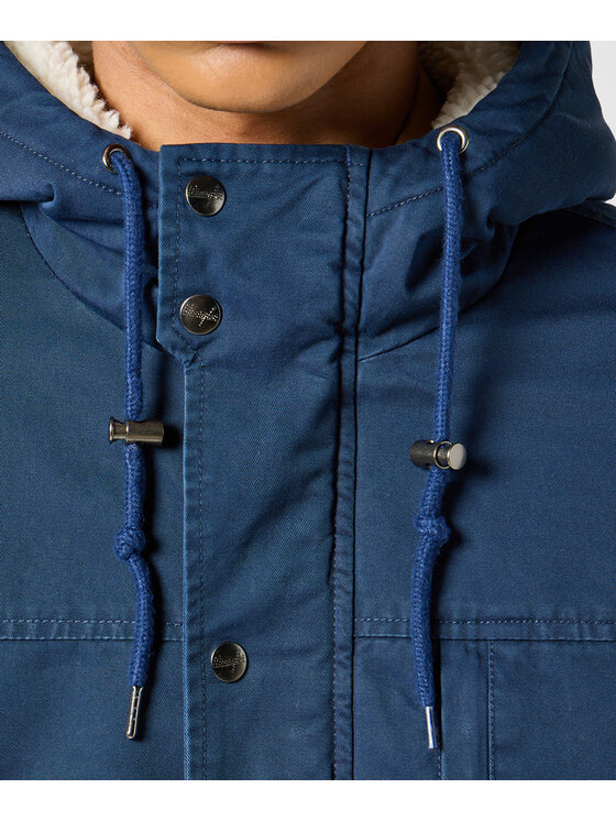 Wrangler Wrangler Giubbotto piumino 112357276 Blu scuro Regular Fit