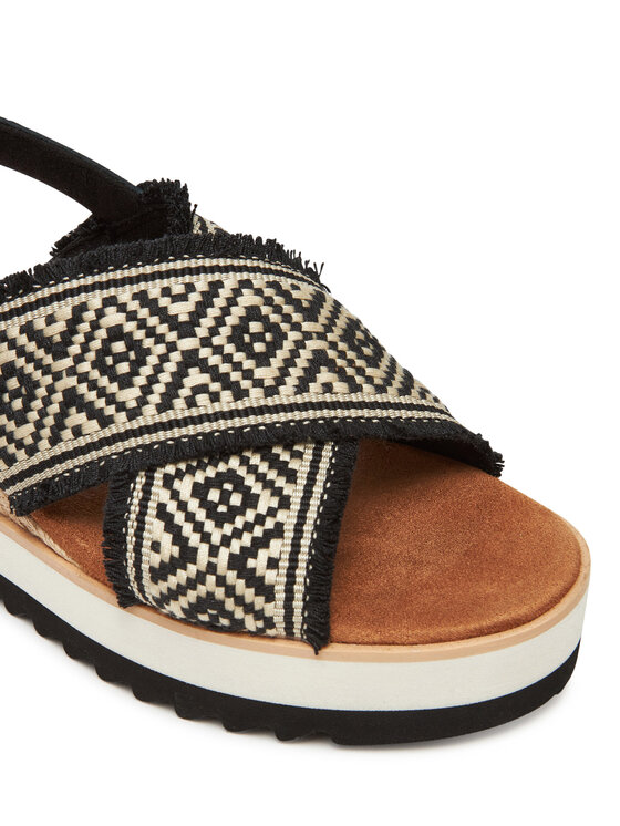 Toms Toms Еспадрильї Diana 10021961 Чорний