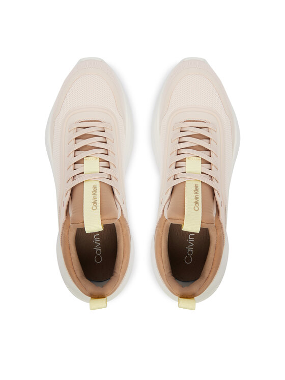 Calvin Klein Calvin Klein Sportcipők Light Eva Run Sock Mesh HW0HW03023 Bézs