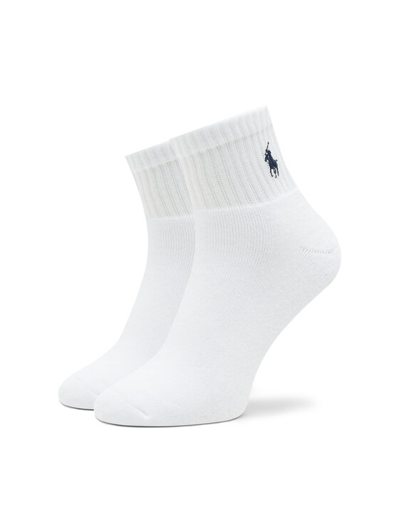 Polo Ralph Lauren Polo Ralph Lauren Набір 3 пар високих чоловічих шкарпеток 449655220003 Білий