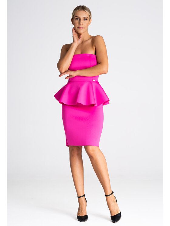 FIGL FIGLFIGL Vestito M976 Rosa Regular Fit