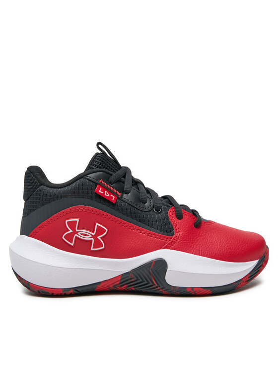 Under Armour Basketbalové topánky Grade School UA Lockdown 7 3028513 Červená