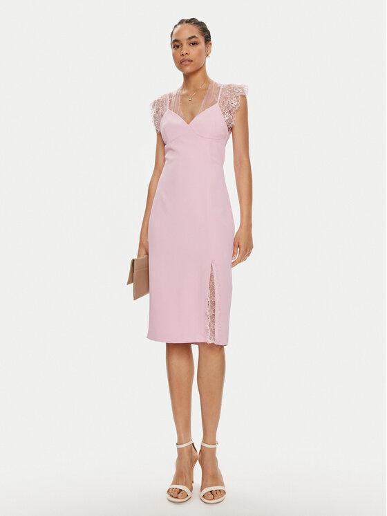 Imperial Imperial Kokteilinė suknelė A9990001R Rožinė Slim Fit