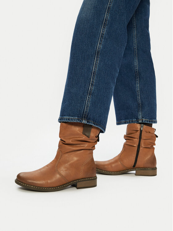 Rieker Botine Z4180-22 Maro