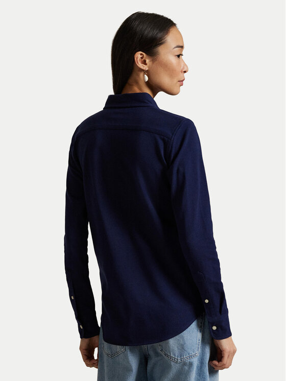 Polo Ralph Lauren Polo Ralph Lauren Košile 211924258016 Tmavomodrá Slim Fit