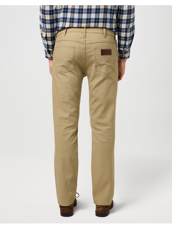 Wrangler Wrangler Jeansy GREENSBORO Beżowy Straight Leg