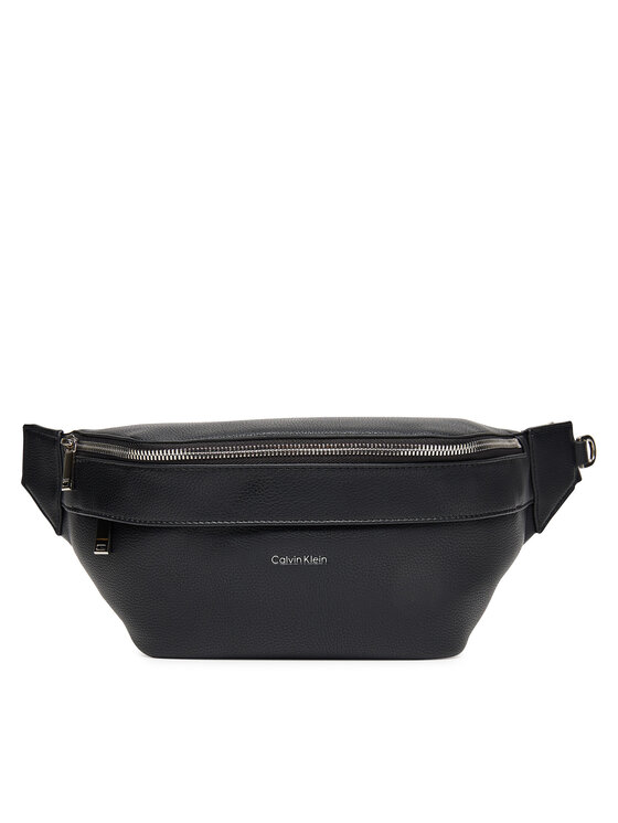 Calvin Klein Saszetka nerka Raised Waistbag LV04D3161G Czarny