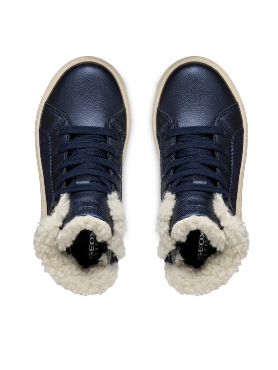 Geox Geox Gležnjače J Theleven Girl B Ab J46HTA 077BC C4021 D Tamnoplava