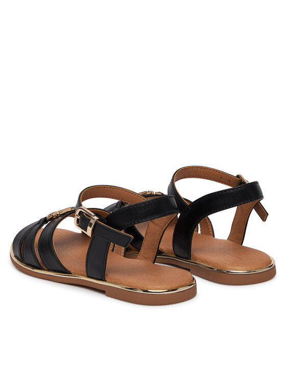 Tommy Hilfiger Tommy Hilfiger Sandále T3A2-34280-0326 M Čierna