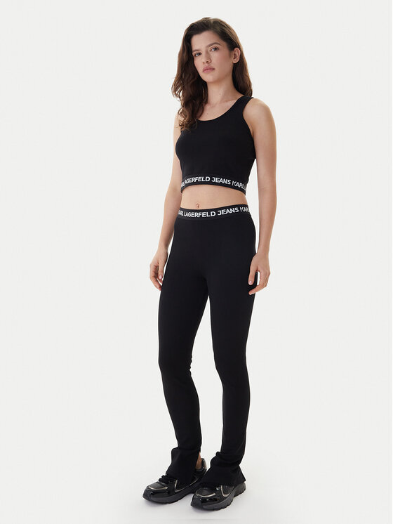 Karl Lagerfeld Jeans Karl Lagerfeld Jeans Клин B1W10091 Черен Regular Fit