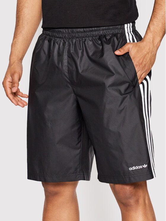 adidas adidas Plavecké šortky Graphic Common Memory HC7125 Černá Regular Fit