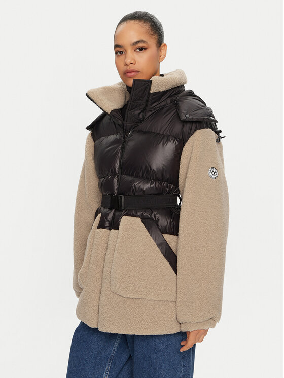 KARL LAGERFELD Zimné bundy 246W1500 Čierna Regular Fit