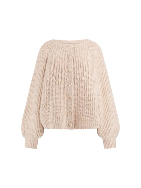 Guess Guess Sweter 170573 Beżowy Classic Fit