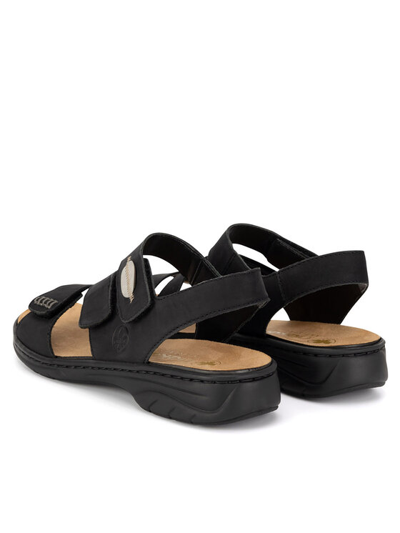 Rieker Rieker Sandali 64573-00 Nero
