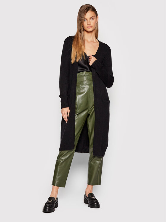 Vila Vila Kardigāns Ril 14042770 Melns Regular Fit