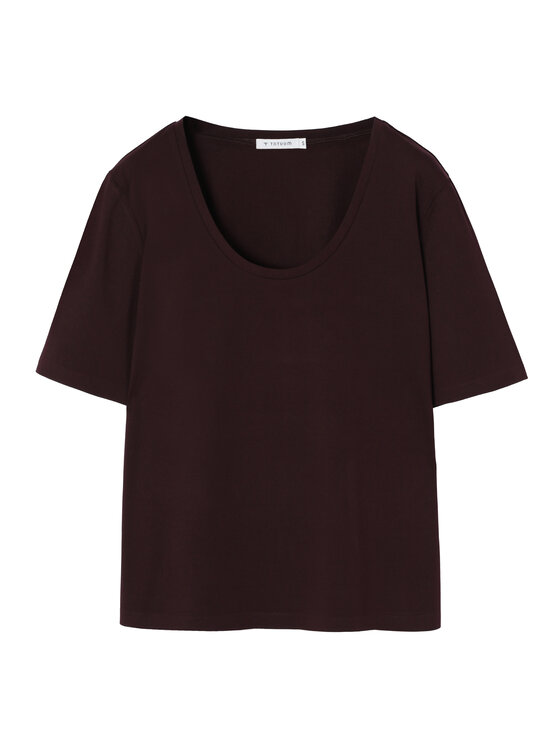TATUUM TATUUM Bluzka ROFINA Bordowy Classic Fit