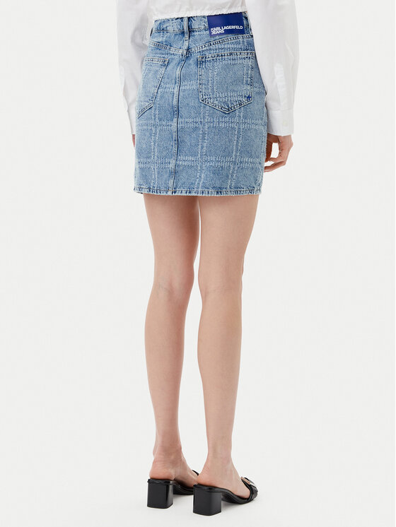 Karl Lagerfeld Jeans Karl Lagerfeld Jeans Teksaselik A2W12013 Sinine Regular Fit