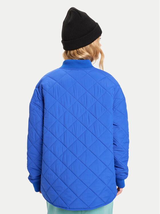 Quiksilver Quiksilver Kurtka przejściowa Shining Quilted EQWJK03084 Granatowy Regular Fit