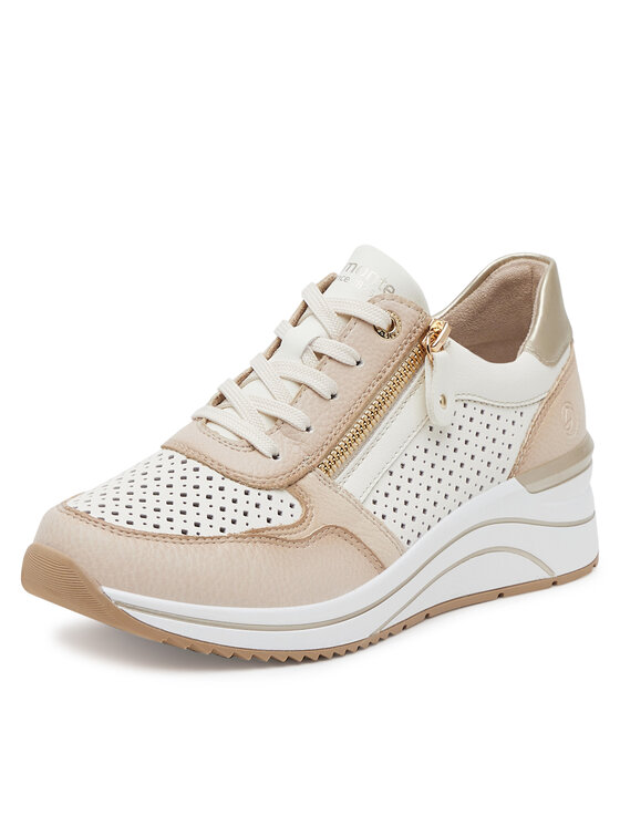 Remonte Remonte Sneakersy D0T14-81 Beżowy