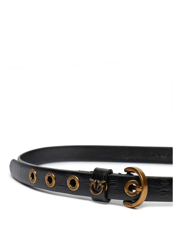 PINKO Pinko Cintura da donna Cuzco H2 Belt 20242 PLT01 103796 A1ZF Nero