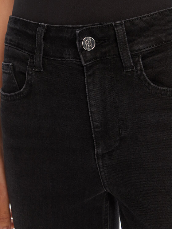Liu Jo Liu Jo Traperice UF5013 D4615 Crna Skinny Fit
